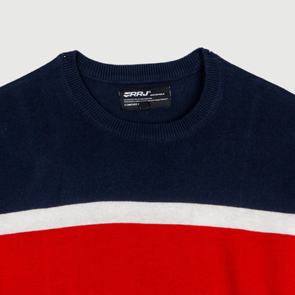 RRJ Basic Tees for Men Comfort Fitting Shirt Trendy fashion Casual Top High Quality Apparel Comfortable Casual T-shirt for Men 140409 (Navy Blue)