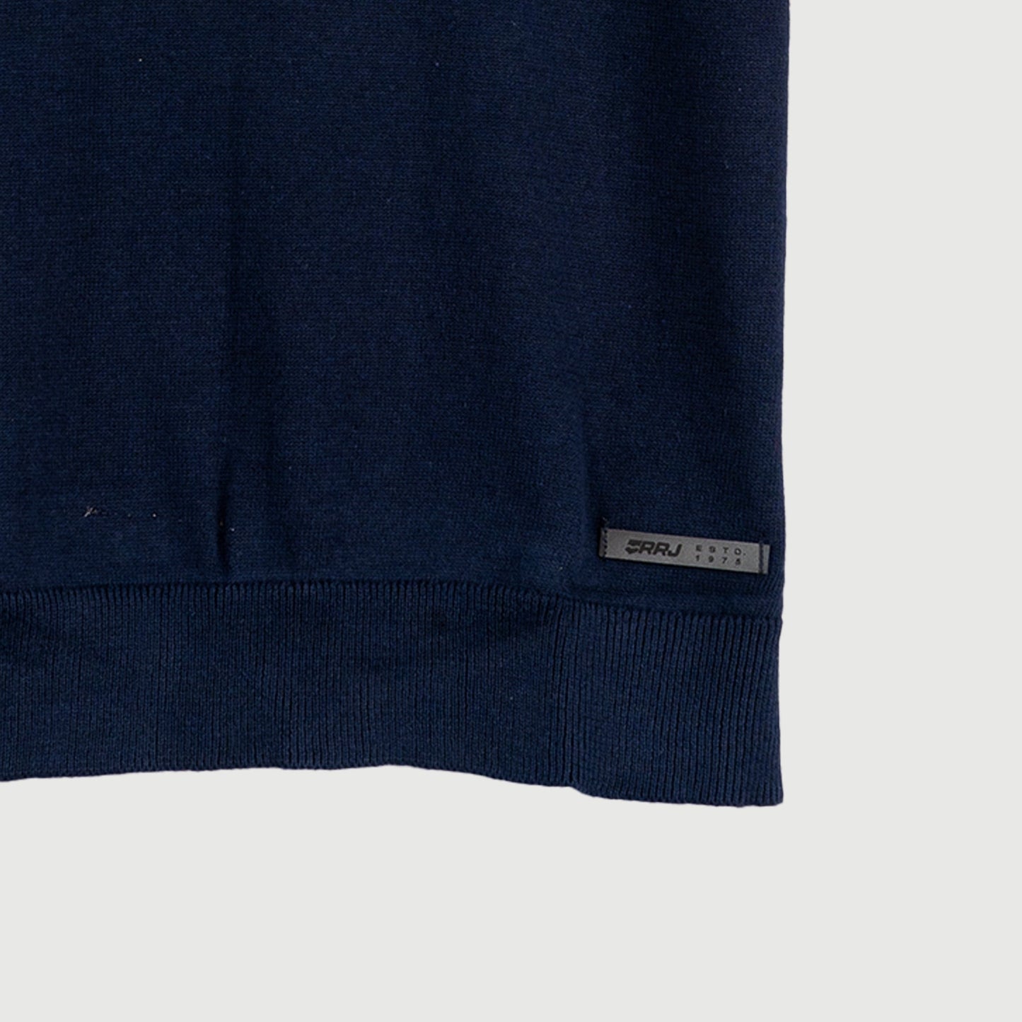 RRJ Basic Tees for Men Comfort Fitting Shirt Trendy fashion Casual Top High Quality Apparel Comfortable Casual T-shirt for Men 140409 (Navy Blue)