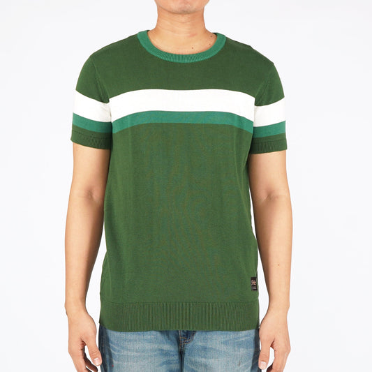 Petrol Basic Tees for Men Comfort Fitting Shirt Trendy fashion Casual Top Dark Green T-shirt for Men 140571 (Dark Green)