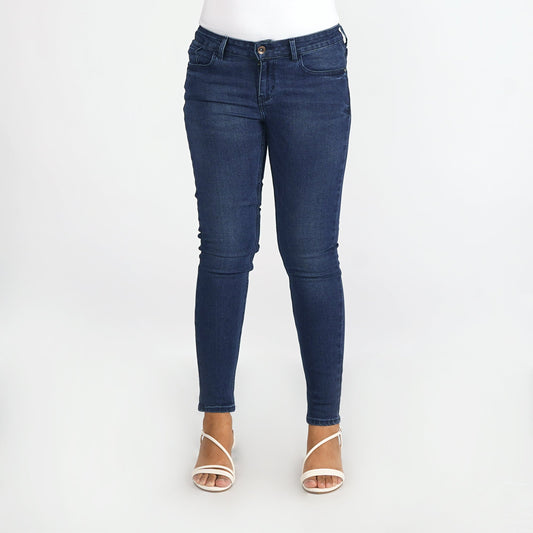 Petrol Basic Denim Pants for Ladies Super Skinny Fitting Extreme Skinny Hi Rise Trendy fashion Casual Bottoms Dark Shade Jeans for Ladies 147504-U (Dark Shade)