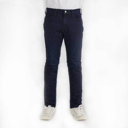 Bobson Japanese Men's Basic Denim Pants for Men Trendy Fashion High Quality Apparel Comfortable Casual Jeans for Men Super Skinny Mid Waist 150386-U (Dark Shade)