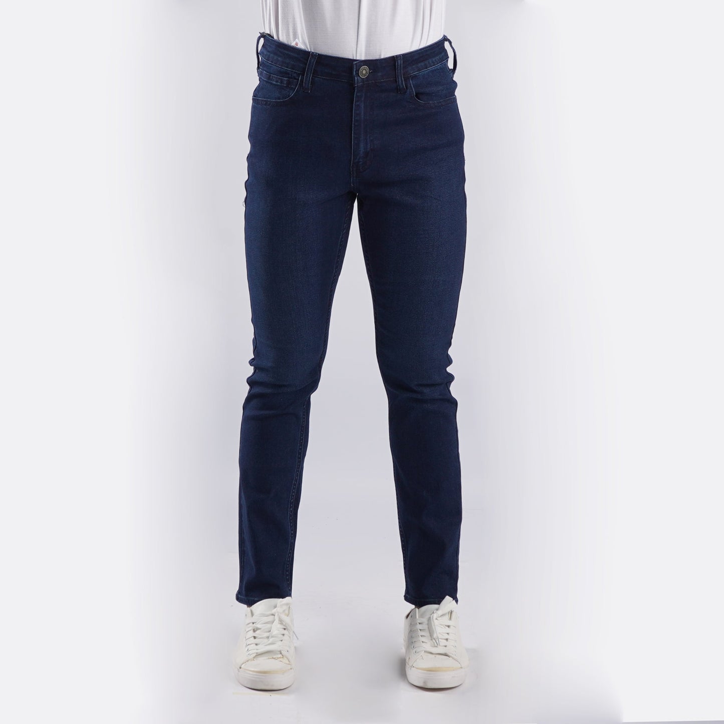 Bobson Japanese Men's Basic Denim Pants for Men Trendy Fashion High Quality Apparel Comfortable Casual Jeans for Men Super Skinny Mid Waist 149666-U (Dark Shade)