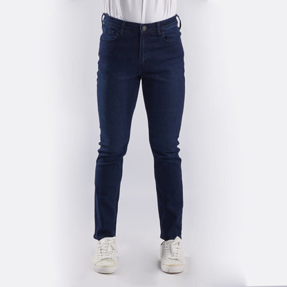 Bobson Japanese Men's Basic Denim Pants for Men Trendy Fashion High Quality Apparel Comfortable Casual Jeans for Men Super Skinny Mid Waist 149666-U (Dark Shade)