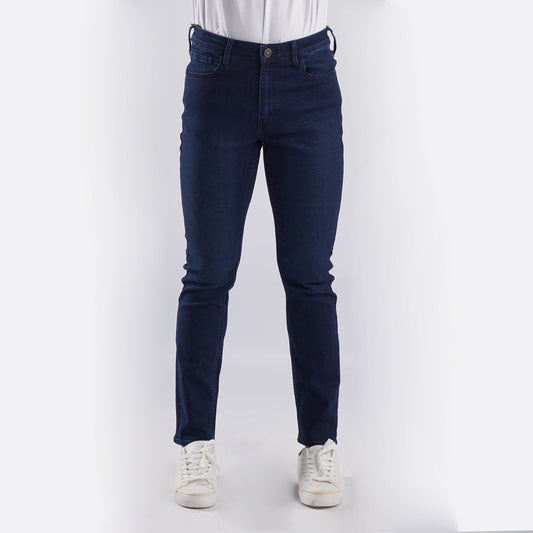 Bobson Japanese Men's Basic Denim Pants for Men Trendy Fashion High Quality Apparel Comfortable Casual Jeans for Men Super Skinny Mid Waist 149666-U (Dark Shade)