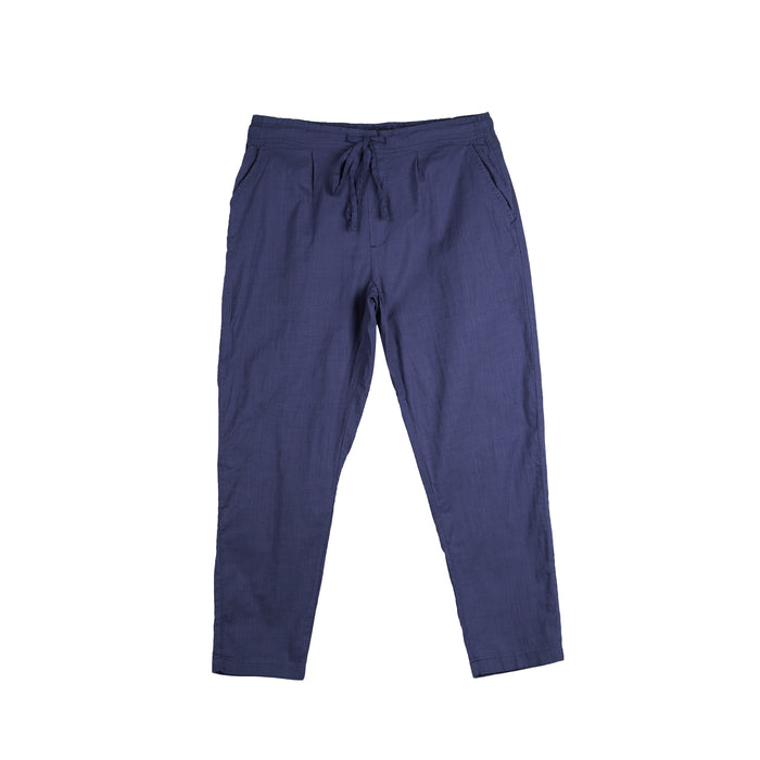 RRJ Ladies Basic Non-Denim Drawstring Pants for Women Candy Pants Trendy Fashion High Quality Apparel Comfortable Casual Pants for Women 127544 (Blue)