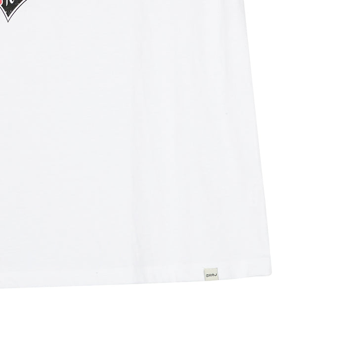 RRJ Basic Tees for Ladies Boxy Fitting Shirt CVC Jersey Fabric Trendy fashion Casual Top White T-shirt for Ladies 144688-U (White)