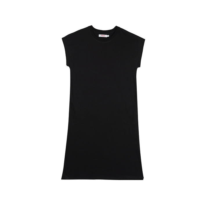 Bobson Japanese Ladies Basic Dress for Women Trendy fashion High Quality Apparel Comfortable Casual Dress for Women Regular Fit 140737 (Black)
