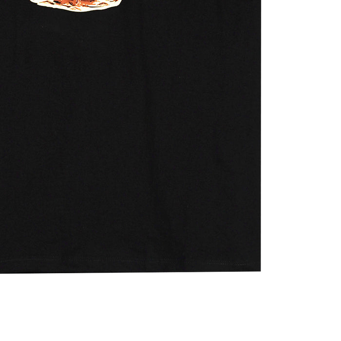 Petrol Basic Tees for Ladies Boxy Fitting Shirt CVC Jersey Fabric Trendy fashion Casual Top Black T-shirt for Ladies 150228-U (Black)