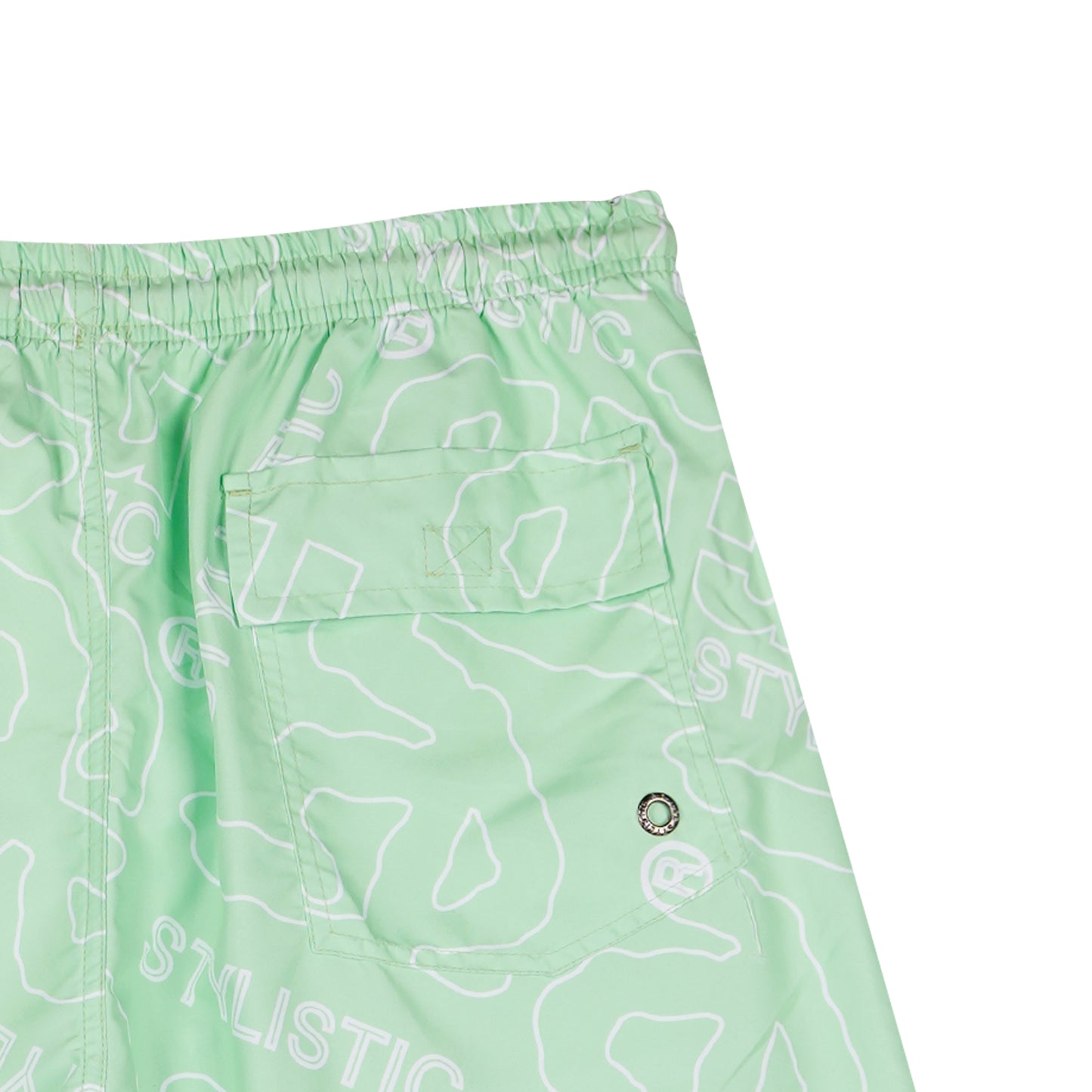 Stylistic Mr. Lee Men's Basic Non-Denim Swim short for Men Trendy Fashion High Quality Apparel Comfortable Casual Short for Men Mid Waist 127824 (Moon Green)