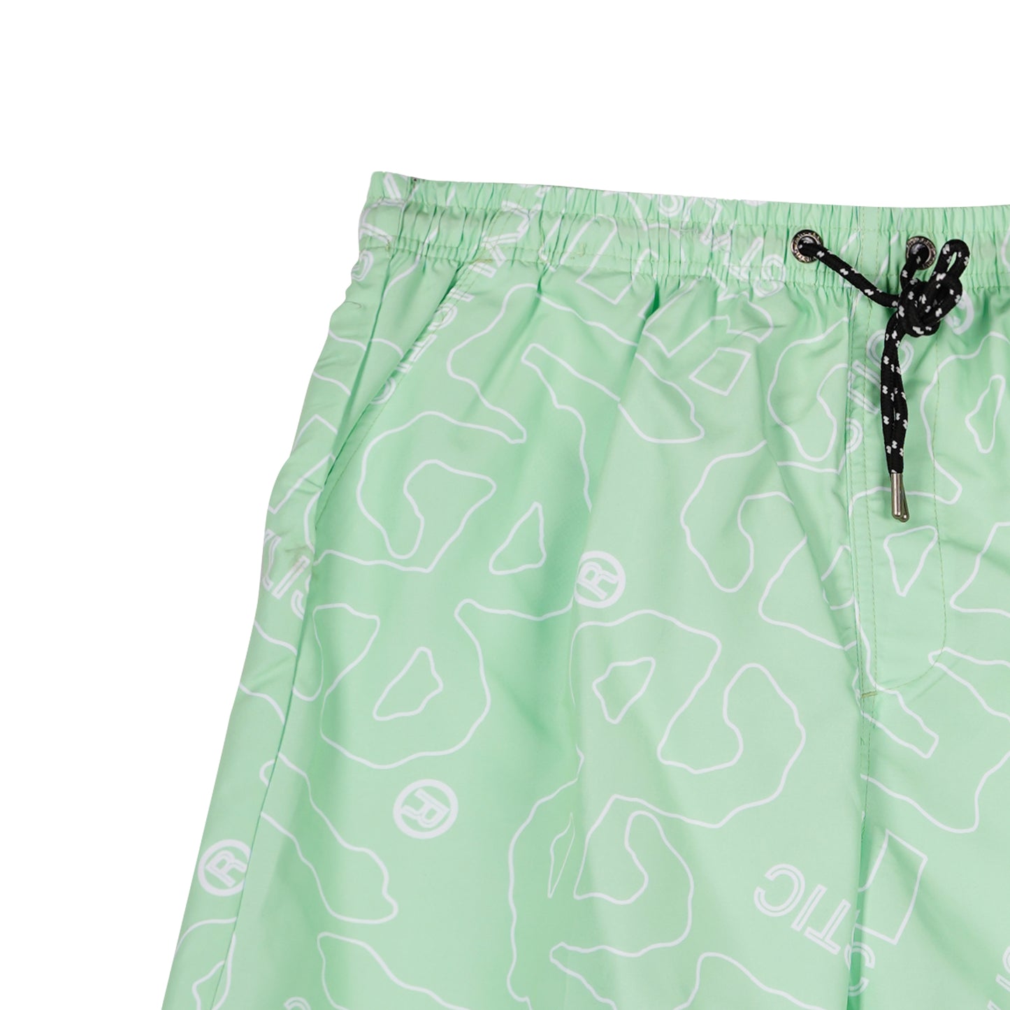 Stylistic Mr. Lee Men's Basic Non-Denim Swim short for Men Trendy Fashion High Quality Apparel Comfortable Casual Short for Men Mid Waist 127824 (Moon Green)