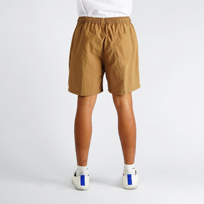 Stylistic Mr. Lee Men's Basic Non-Denim Jogger short for Men Trendy Fashion High Quality Apparel Comfortable Casual Short for Men Mid Waist 114866 (Khaki)