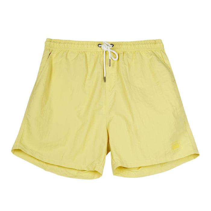 Stylistic Mr. Lee Men's Basic Non-Denim Jogger short for Men Trendy Fashion High Quality Apparel Comfortable Casual Short for Men Mid Waist 114866 (Light Yellow)