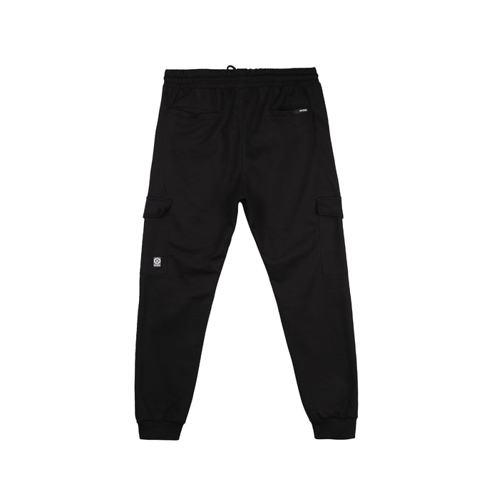 Petrol Basic Apparel Non-Denim Jogger Pants for Men Trendy Fashion With Pocket Regular Fitting Garment Wash Cotton Fabric Casual Jogger pants for Men 133104 (Black)