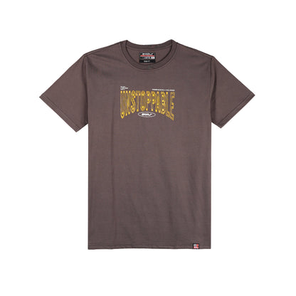 RRJ Basic Tees for Men Semi Body Fitting Shirt With Back Print Graphic CVC Jersey Fabric Round Neck Trendy fashion Casual Top Pavement T-shirt for Men 148084-U (Pavement)