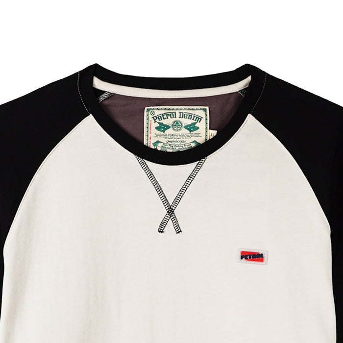 Petrol Basic Tees for Men Slim Fitting Shirt Trendy fashion Casual Top Black T-shirt for Men 150488 (Black)