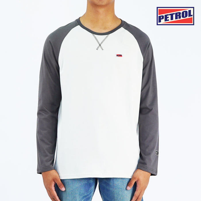 Petrol Basic Tees for Men Slim Fitting Shirt Trendy fashion Casual Top Charcoal T-shirt for Men 150488 (Charcoal)