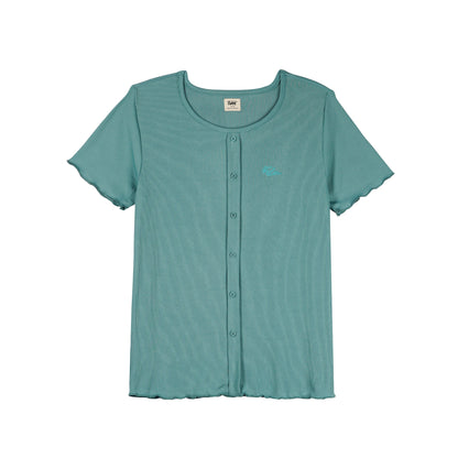 Stylistic Mr. Lee Ladies Basic Tees for Women Trendy Fashion High Quality Apparel Comfortable Casual Tops for Women Regular Fit 132107-U (Green)