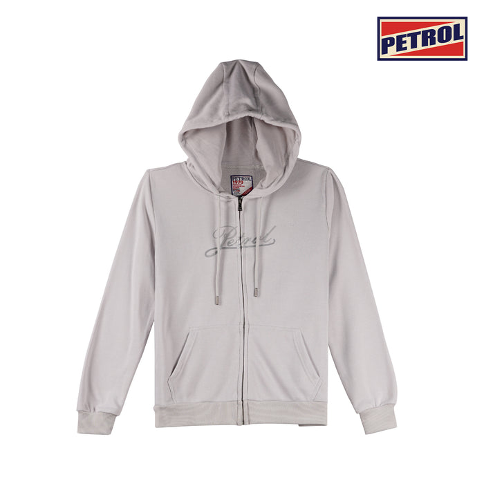 Petrol Basic Jacket for Ladies Regular Fitting Trendy fashion Casual Top Light Gray Jacket for Ladies 118653 (Light Gray)