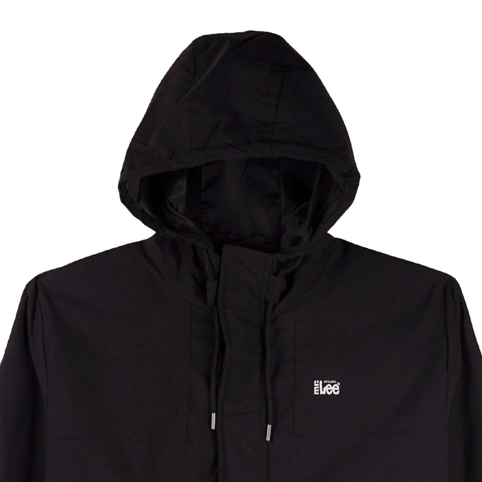 Stylistic Mr. Lee Men's Basic Hoodie Jacket Regular Fit for Men Trendy Fashion High Quality Apparel Comfortable Casual Jacket for Men Regular Fit 140179 (Black)