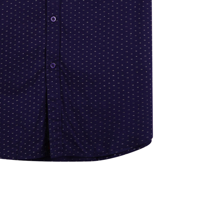 Petrol Basic Woven for Men Slim Fitting Shirt Trendy fashion Casual Top shirt for Men 154540 (Navy)