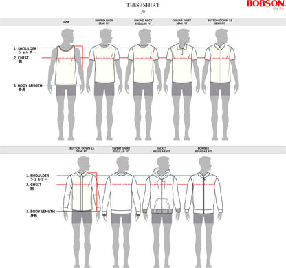 Bobson Japanese Men's Basic Tees for Men Trendy Fashion High Quality Apparel Comfortable Casual Top for Men Comfort Fit 130489 (Heather Gray)