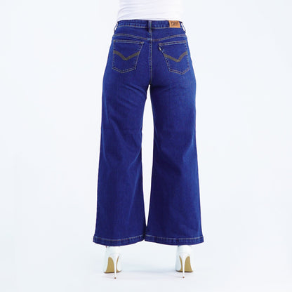 Petrol Ladies Basic Denim Relaxed fitting Trendy fashion Casual Bottoms Medium Shade Denim Pants for Ladies 154264 (Medium Shade)