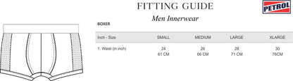 Petrol Men's Basic Accessories Innerwear for Men 3-in-1 Cotton Brief for Men Hipster Brief 107125 (Assorted)