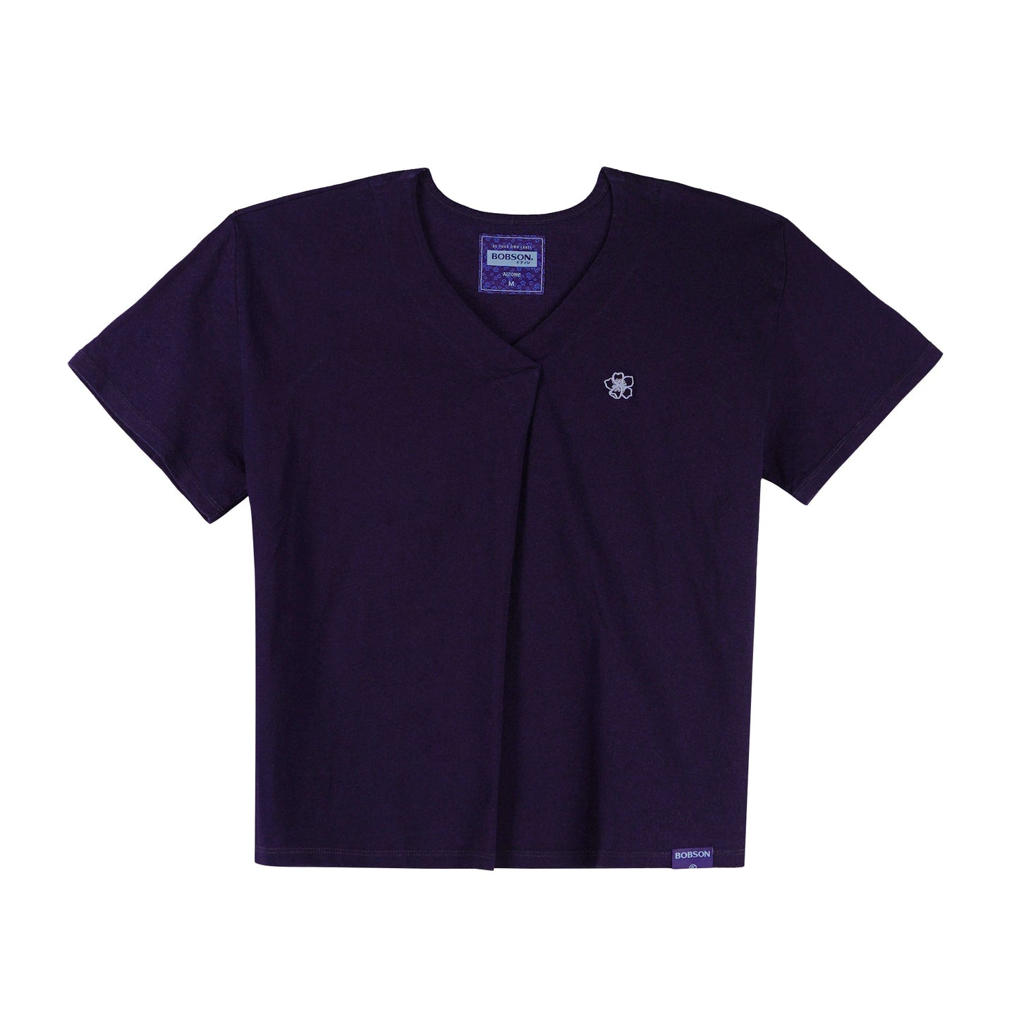 Bobson Japanese Ladies Basic Tees Boxy Fit 139923 (Raw Wash)