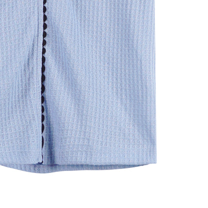 RRJ Basic Tees for Ladies Boxy Fitting Shirt Trendy fashion 143472 (Blue)