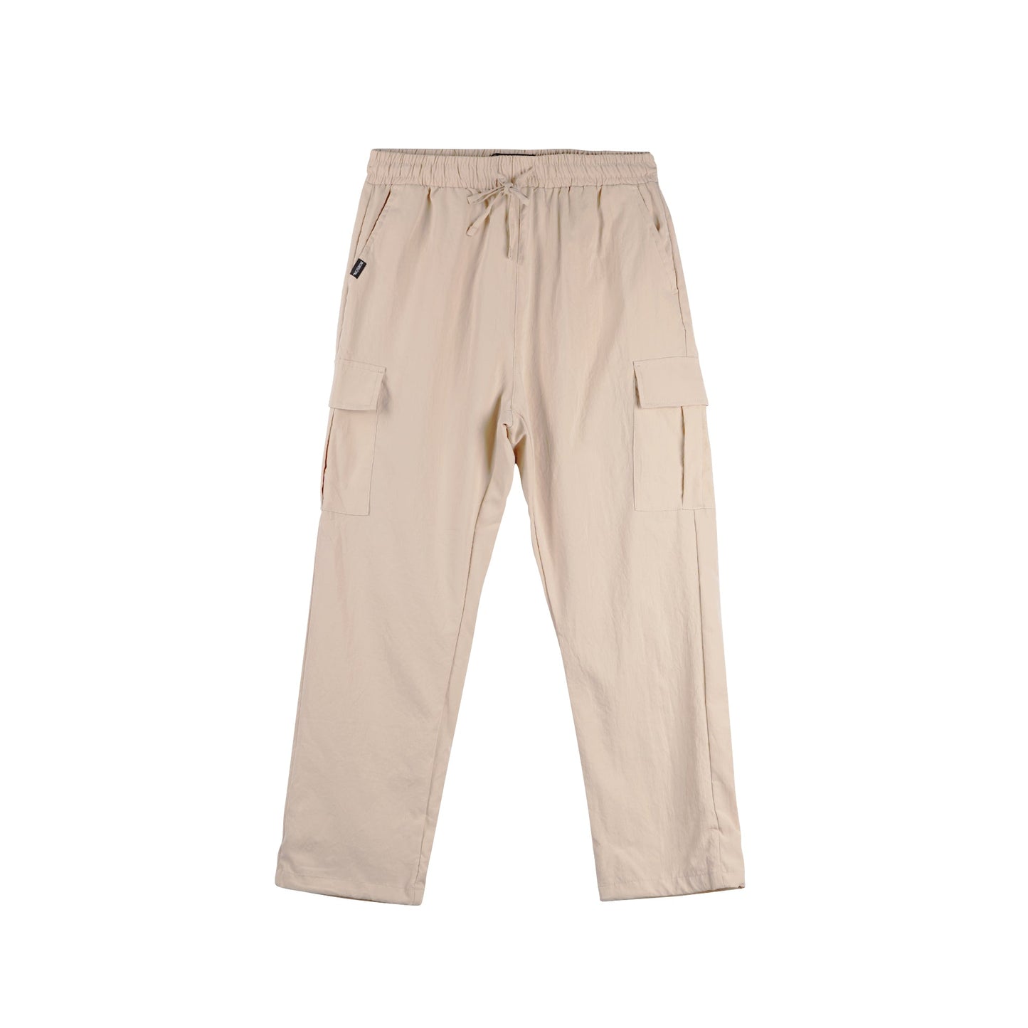 Bobson Japanese Ladies Basic Non-Denim Drawstring Pants 154470-U (Beige)