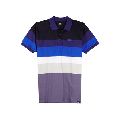 Stylistic Mr. Lee Men's Basic Collared Shirt Semi body Fit 108413 (Navy)