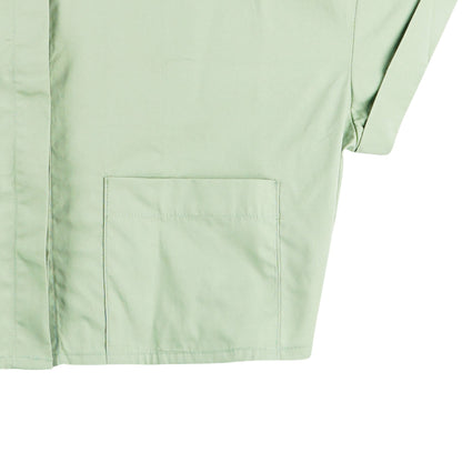 Petrol Basic Woven Ladies Boxy Fitting Shirt 150562 (Mosstone)