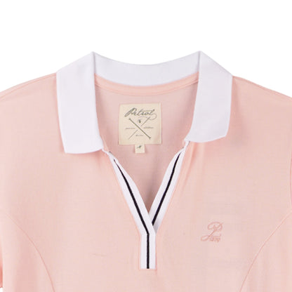 Petrol Ladies Modified Dress Regular Fitting Blouse 129178 (Pink)