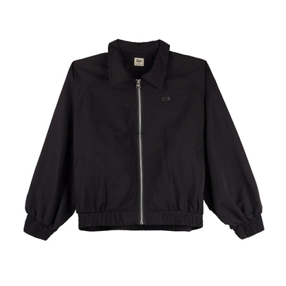 Stylistic Mr. Lee Ladies Basic Jacket with Collar Loose Fit 112268 (Black)