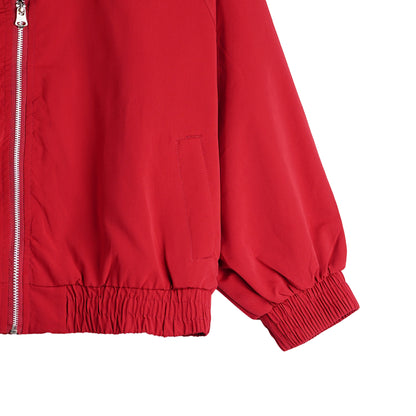 Stylistic Mr. Lee Ladies Basic Jacket with Collar Loose Fit 112268 (Maroon)