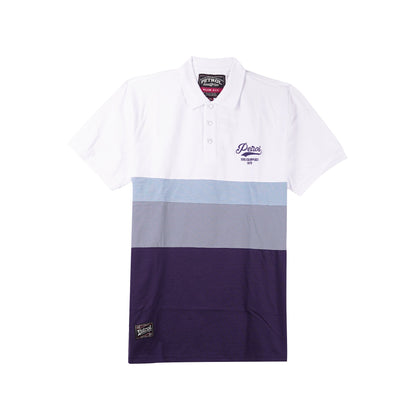 Petrol Basic Collared for Men Slim Fitting Missed Lycra Fabric Polo for Men 128567 (Navy Blue)