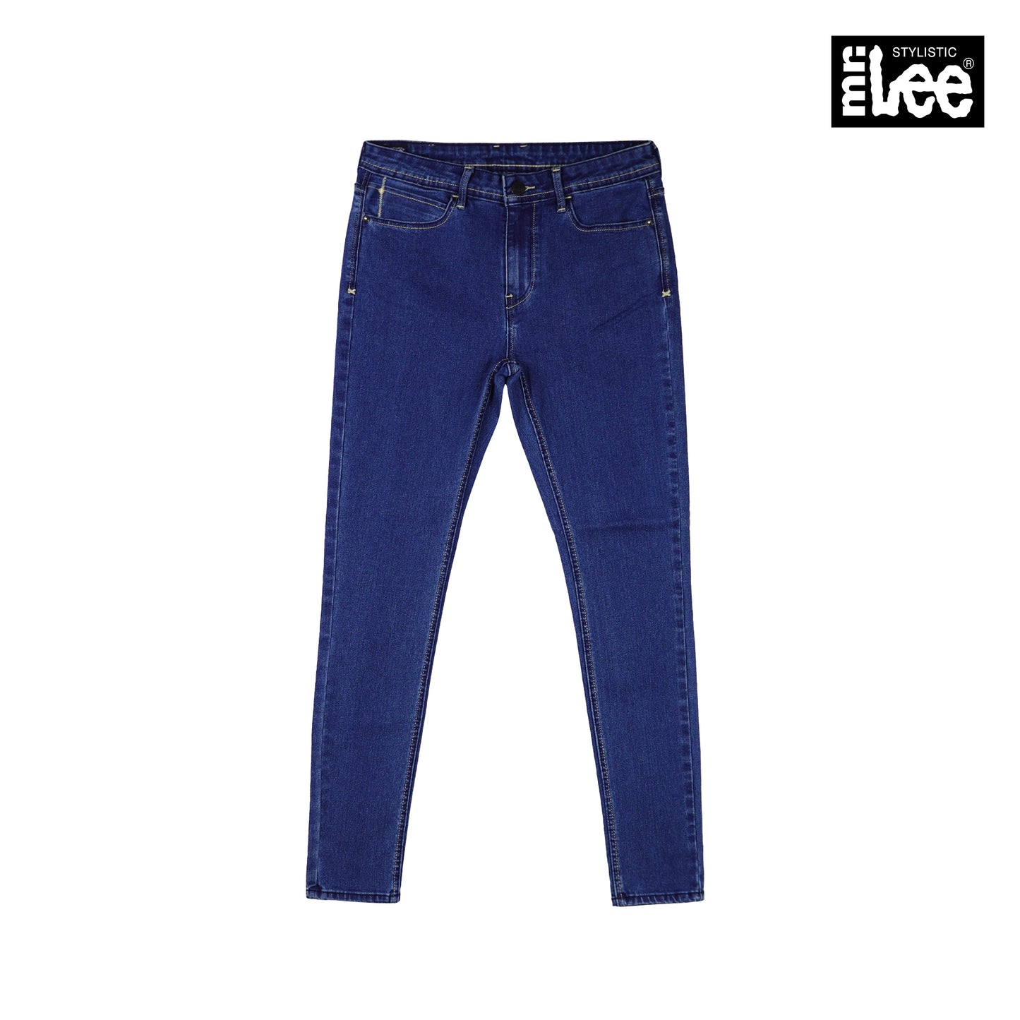 Stylistic Mr. Lee Ladies Basic Denim Super Skinny 153797-U (Medium Shade)