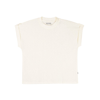 RRJ Basic Woven Ladies Boxy Fitting Shirt 144501 (Beige)