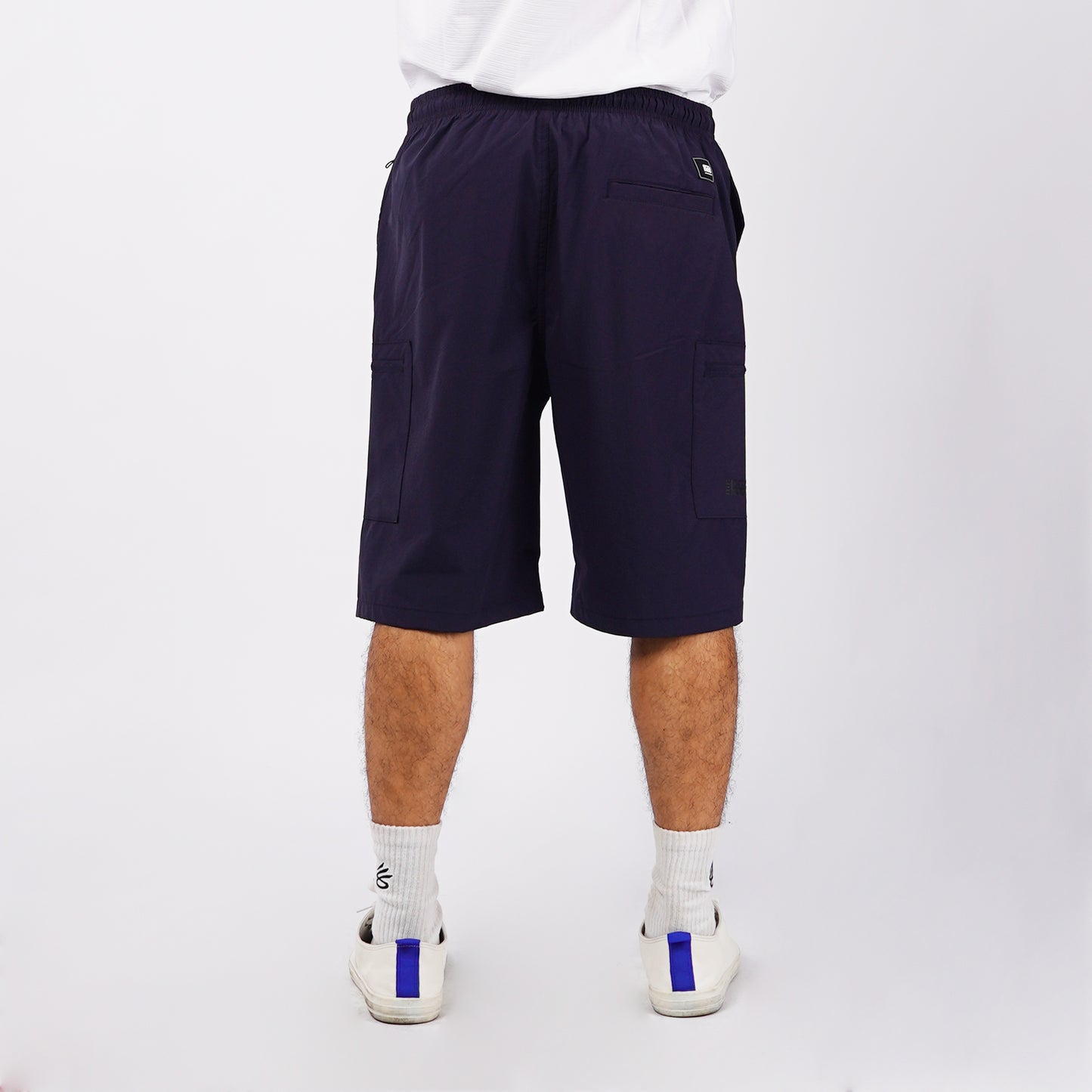Stylistic Mr. Lee Men's Basic Non-Denim Cargo Short Mid Waist 145221 (Navy)