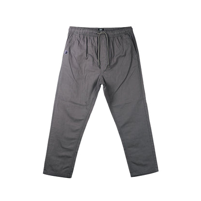 Stylistic Mr. Lee Men's Basic Non-Denim Trouser Pants Mid Waist 155054 (Charcoal Gray)