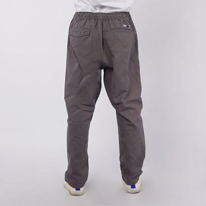 Stylistic Mr. Lee Men's Basic Non-Denim Trouser Pants Mid Waist 155054 (Charcoal Gray)