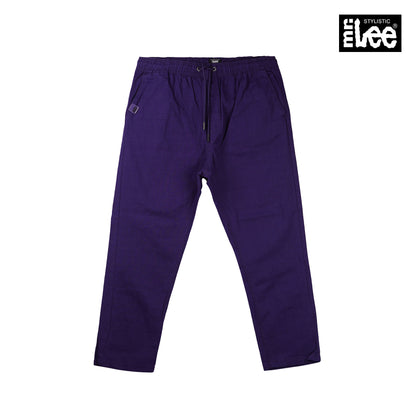 Stylistic Mr. Lee Men's Basic Non-Denim Trouser Pants Mid Waist 155054 (Navy)