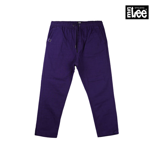 Stylistic Mr. Lee Men's Basic Non-Denim Trouser Pants Mid Waist 155054 (Navy)