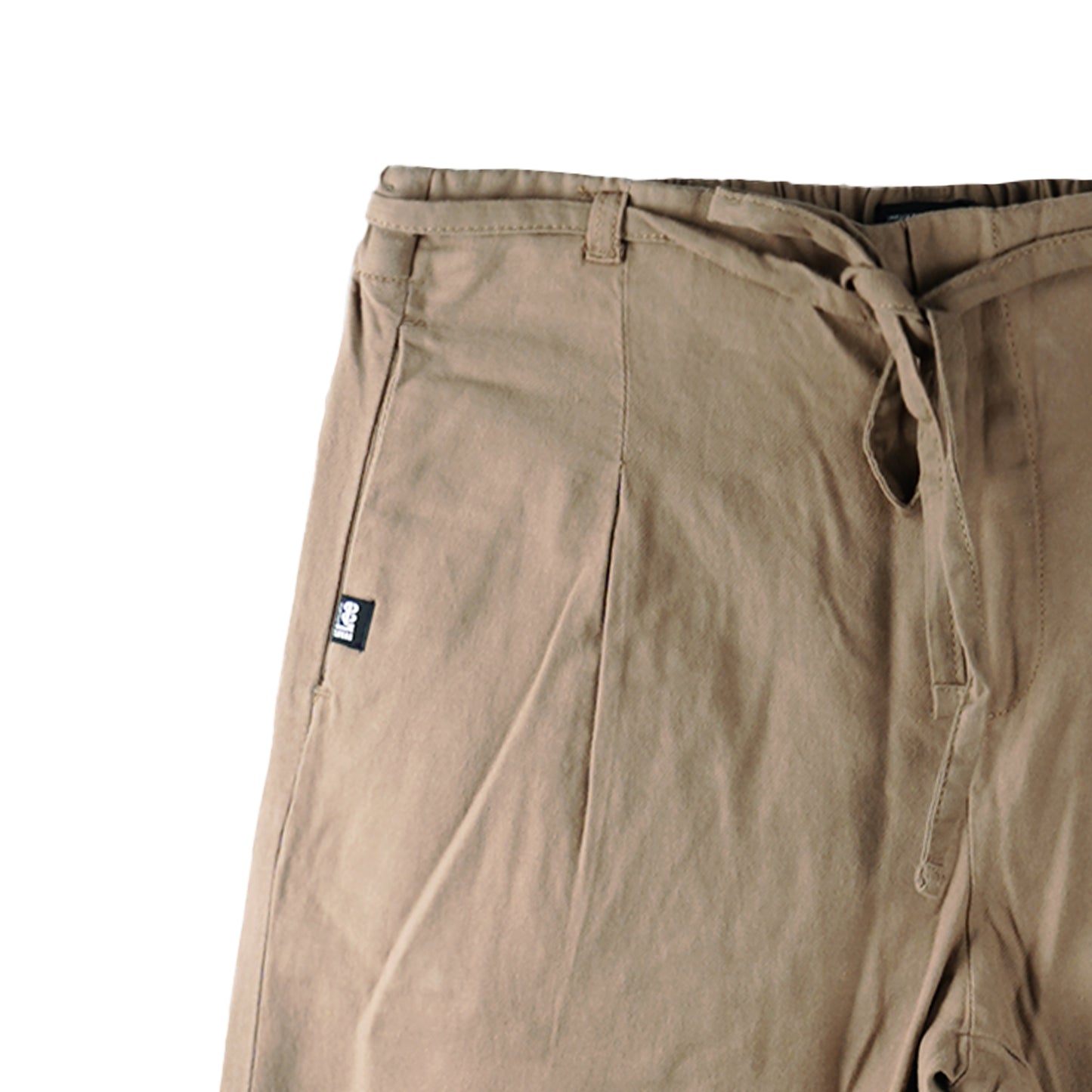 Stylistic Mr. Lee Ladies Basic Non-Denim Drawstring Pants 154892-U (Taupe)