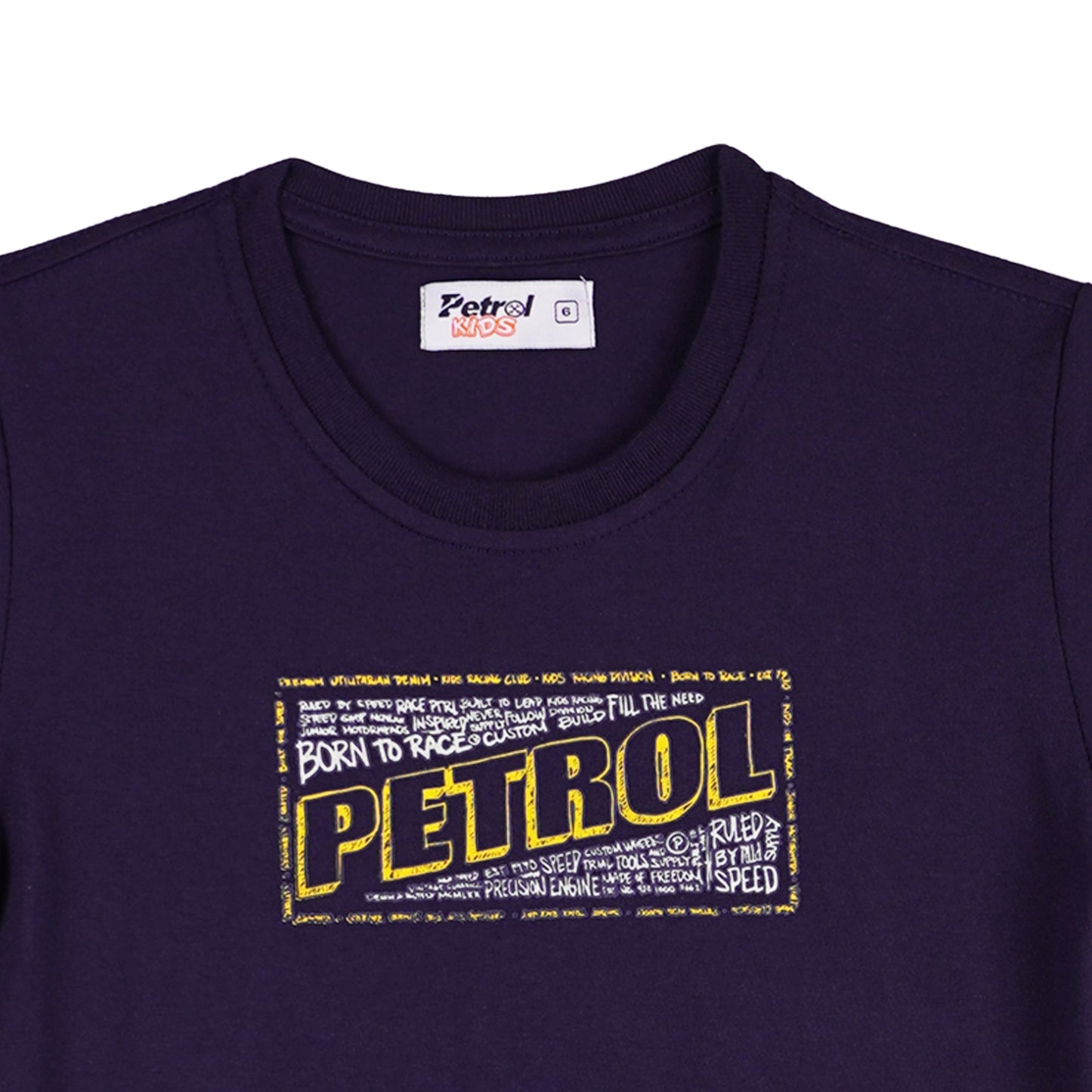 Petrol Basic Tees for Kids Regular Fitting Kids T-Shirt 156865-U (Navy Blue)