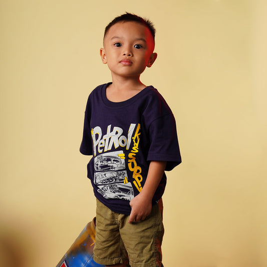 Petrol Basic Tees for Toddler Regular Fitting T-Shirt 156846-U (Navy Blue)