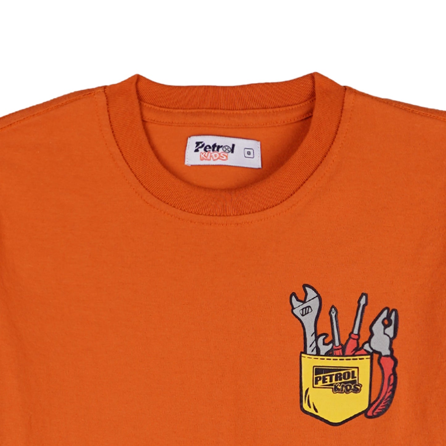 Petrol Basic Tees for Kids Regular Fitting Kids T-Shirt 156925-U (Mango)