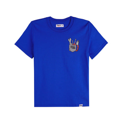 Petrol Basic Tees for Kids Regular Fitting Kids T-Shirt 156925-U (True Blue)