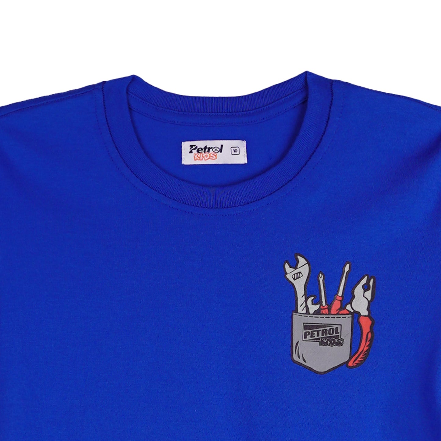 Petrol Basic Tees for Kids Regular Fitting Kids T-Shirt 156925-U (True Blue)