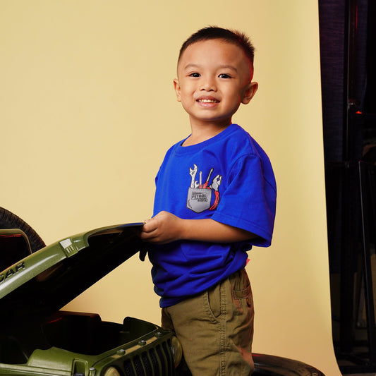 Petrol Basic Tees for Kids Regular Fitting Kids T-Shirt 156925-U (True Blue)